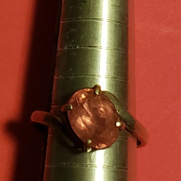 Vintage 925 Pink Sapphire Ring - Picture 2 of 5